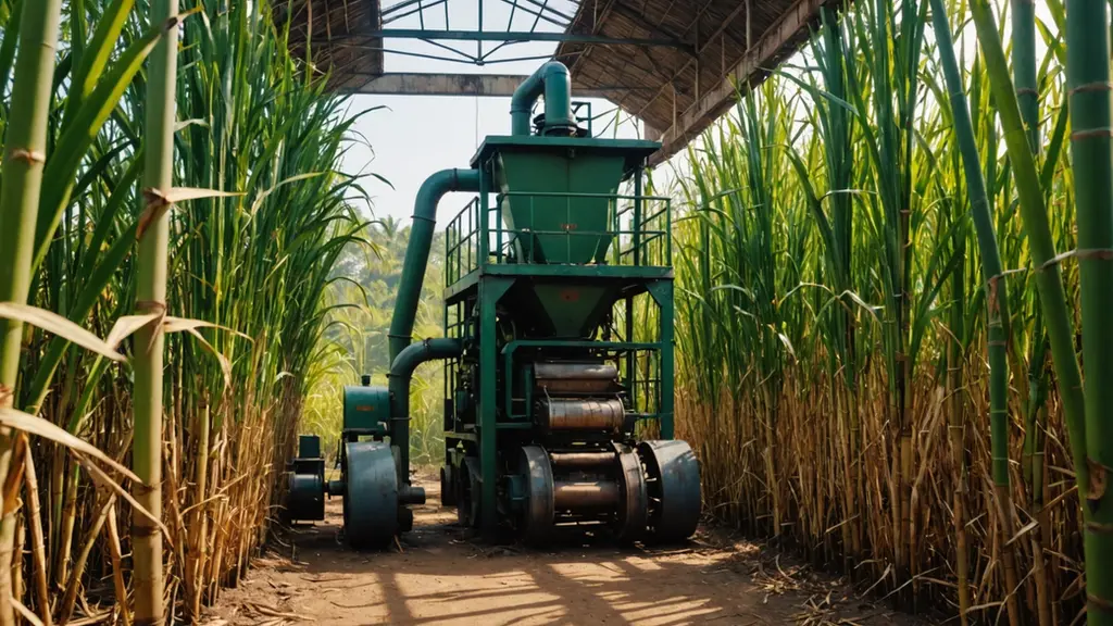 Raízen’s sugarcane mill demonstrating advanced processing technologies.